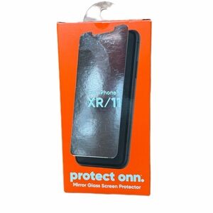 Mirror Glass Screen Protector for iPhone XR 11